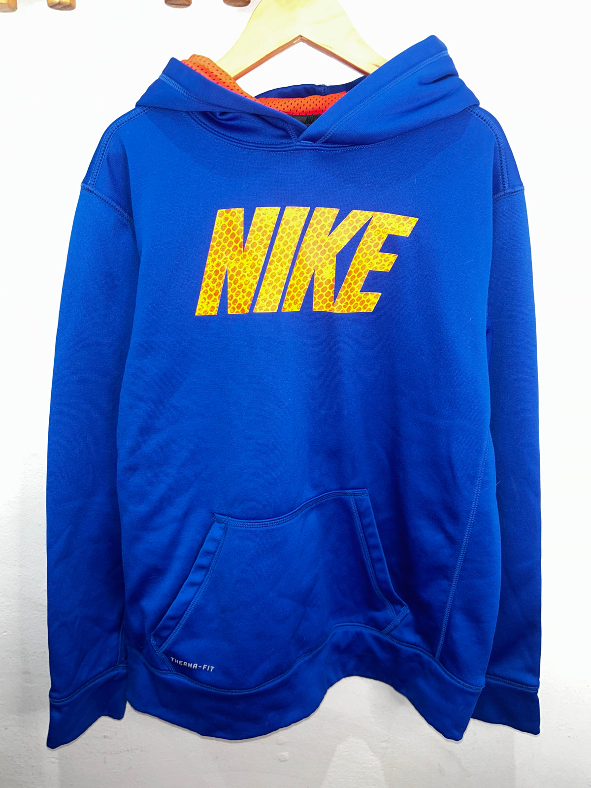Nike blue hoodie 13-15y