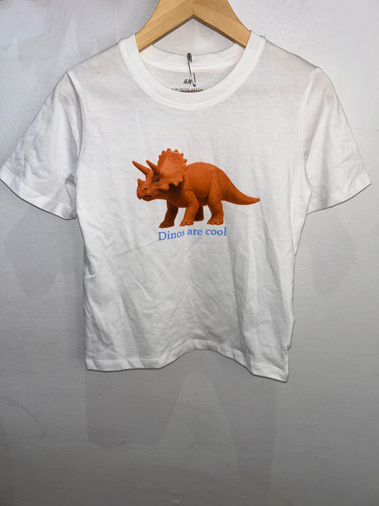 Dinos are cool tee 5-6y