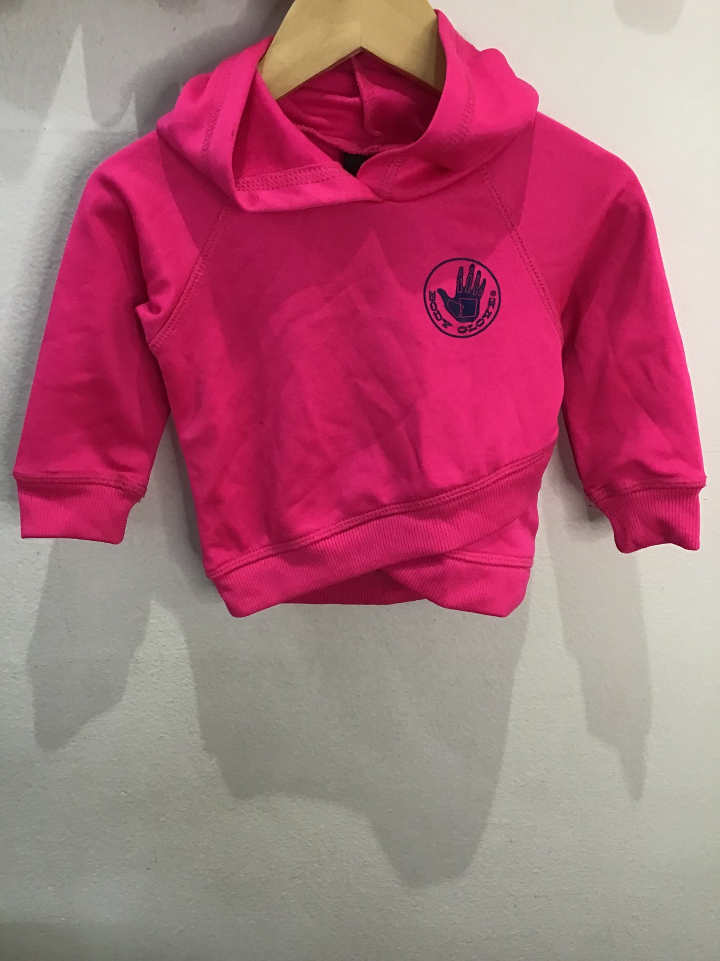 Hot pink activewear hoodie 12m