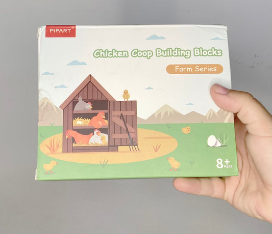 Chicken coop building blocks 8+