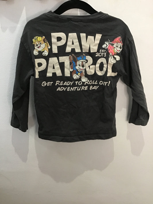 Ash Paw Patrol longsleeve 2-3y