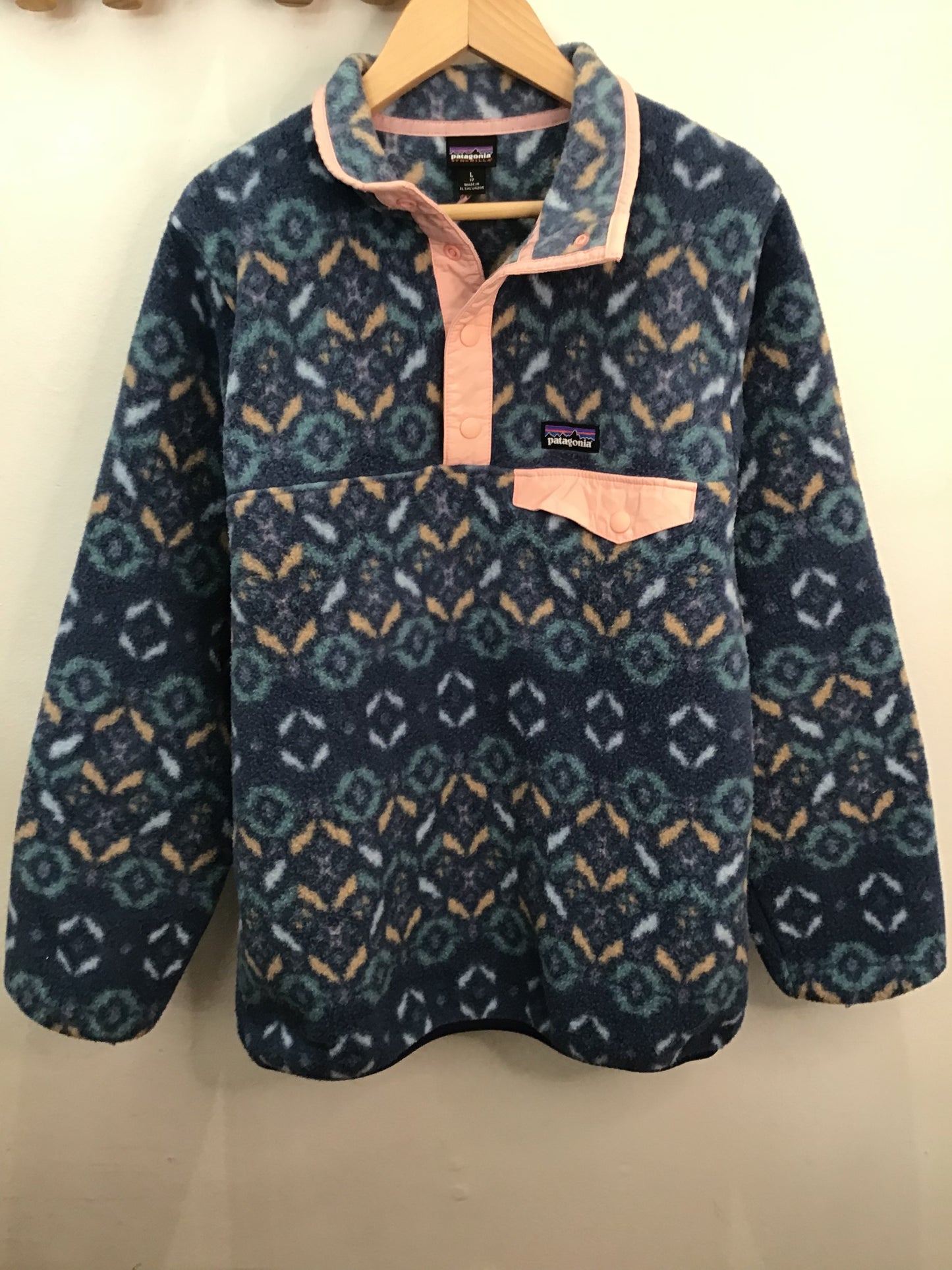 Patagonia fleece pullover 12y