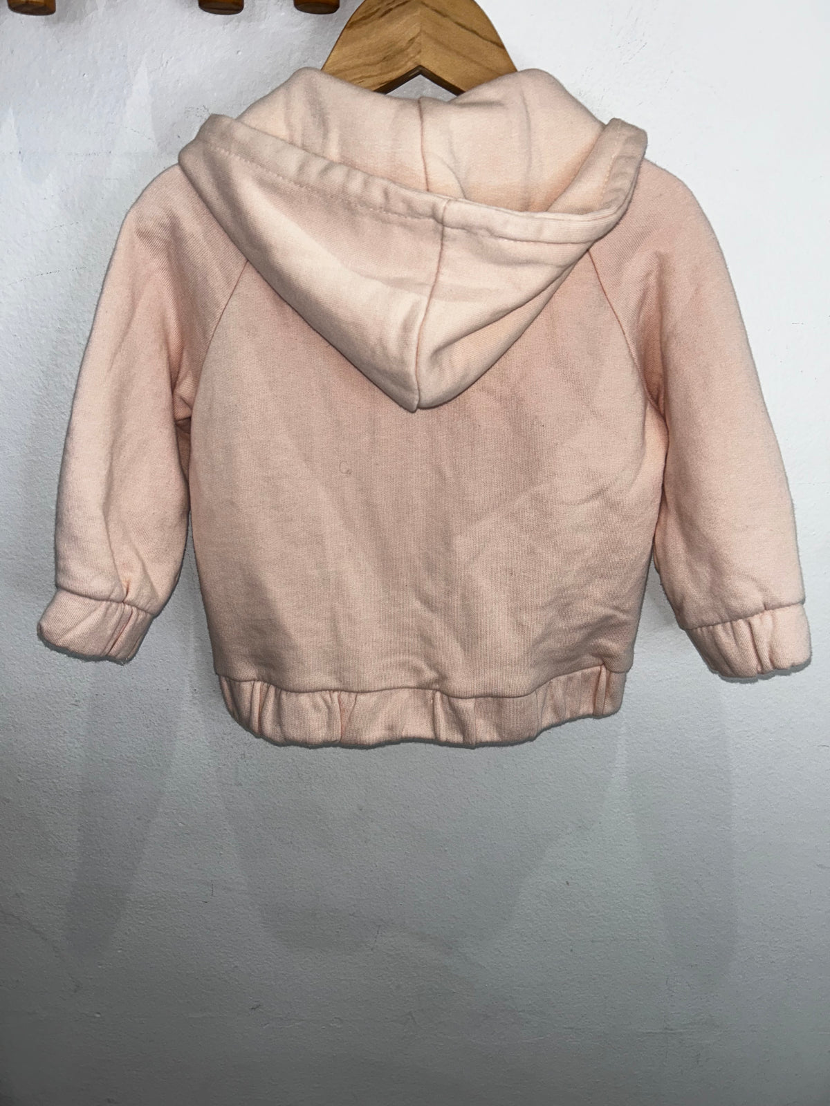 Peach sweatshirt 9-12m