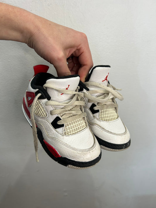 C10 white Jordan hightops