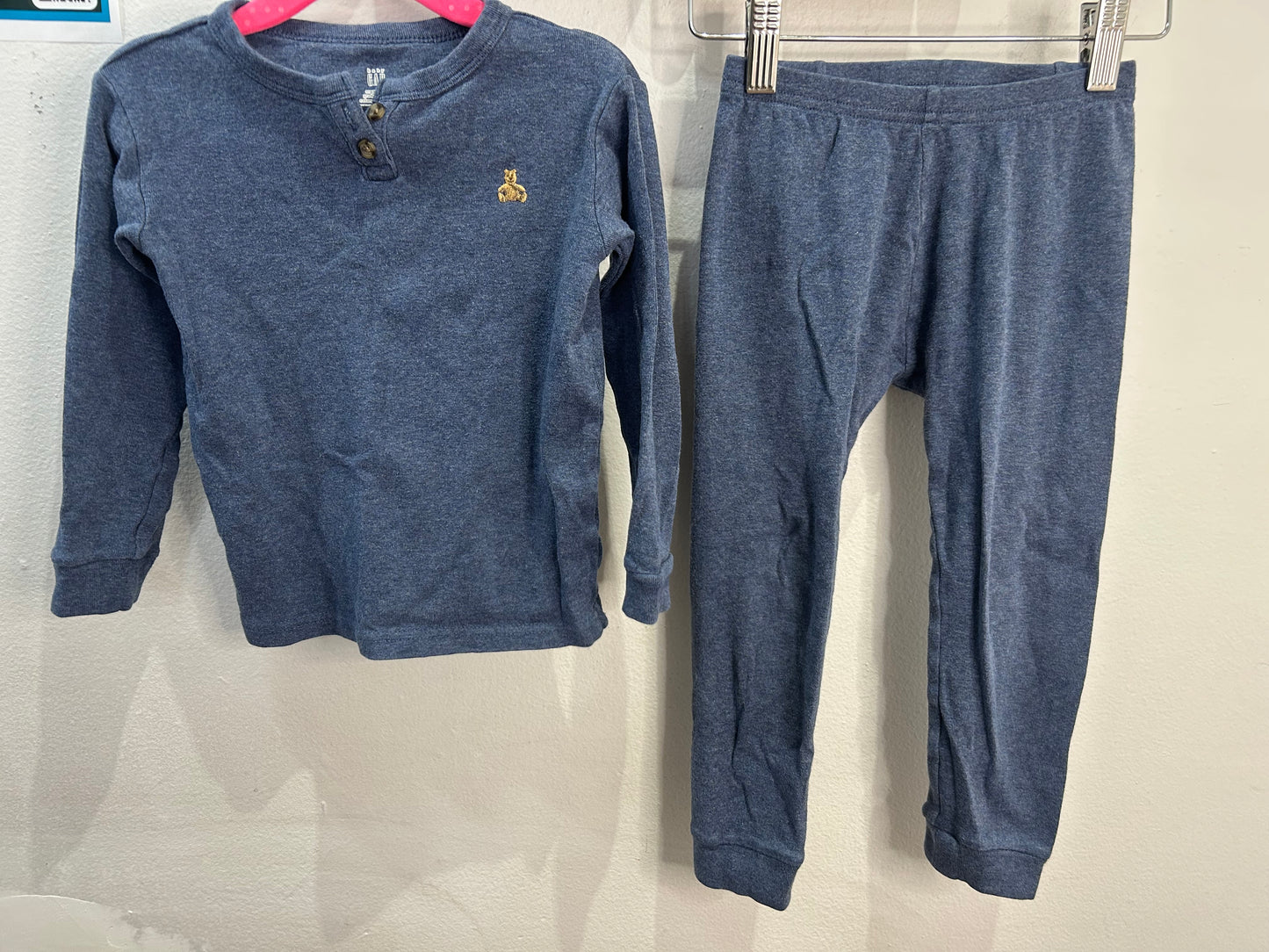 Blue henley lounge set 4y