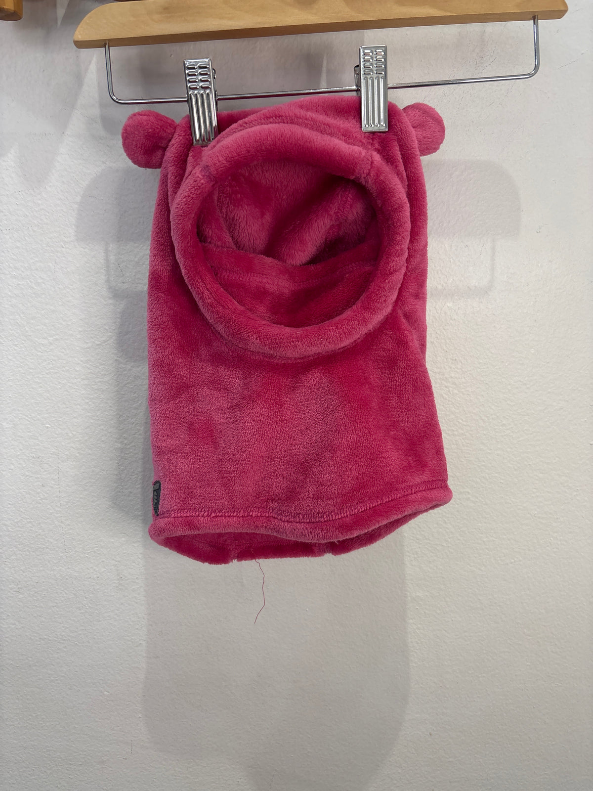Kombi pink fleecy hat 12-24m