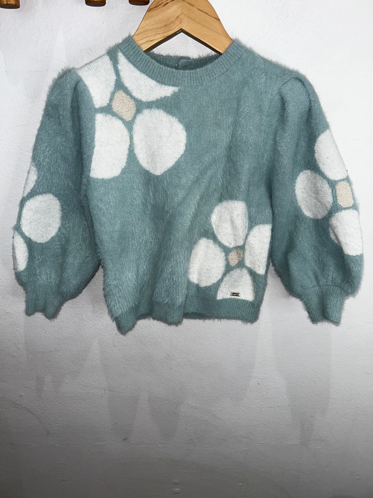 Mayoral teal sweater 18m