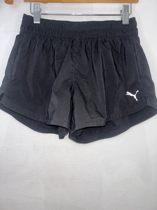Black activewear shorts - adult XS (14y)
