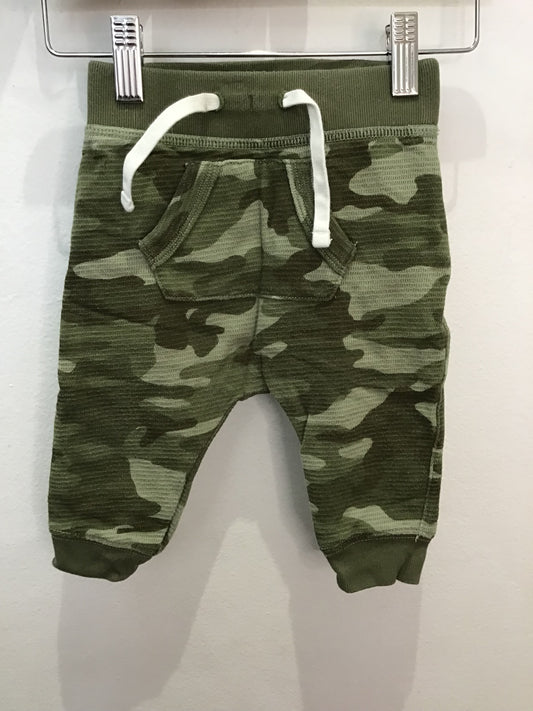 Joggers waffle camo 6-12m