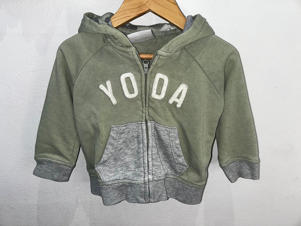 Yoda sweatshirt 12-18m