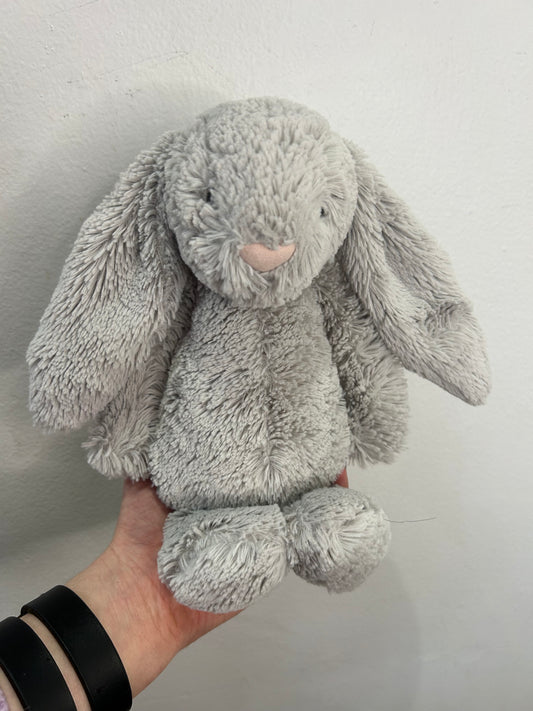 Jellycat bashful silver bunny