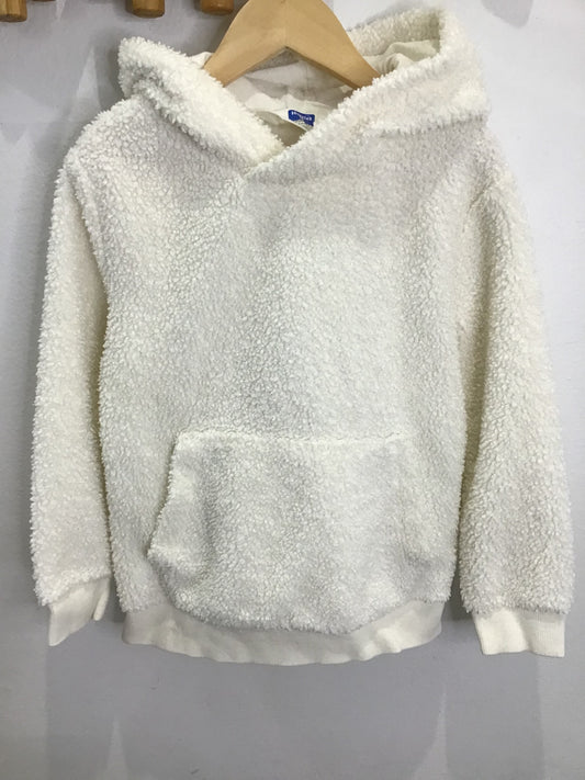 Furry sheep hoodie 4-6y