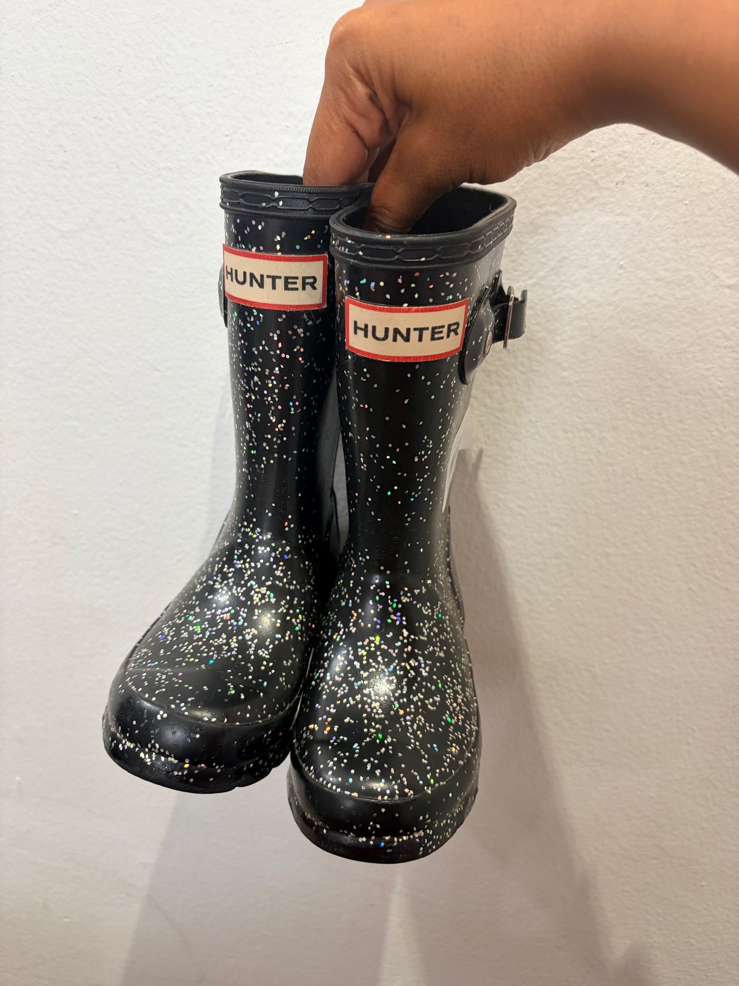 C8 sparkly Hunter rainbooats
