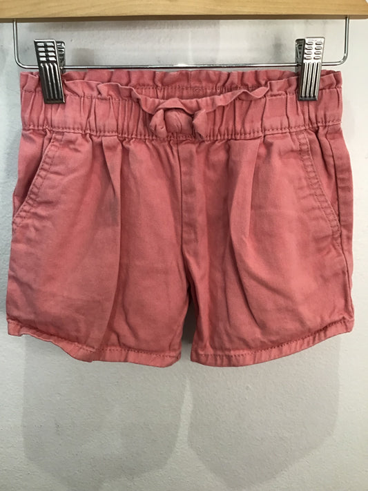 Shorts pink paperbag 5y