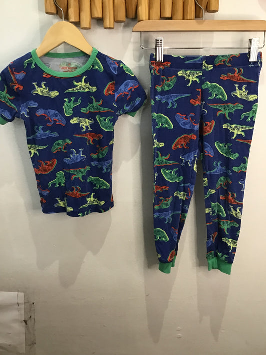 Pyjamas blue t-rex 4y