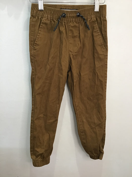 Mid brown pullon pants 6y