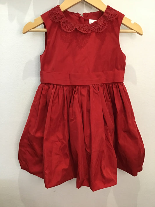 Dress very fancy red 3y