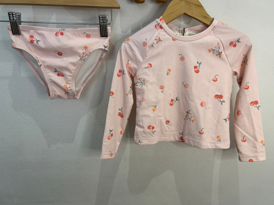 Cherries swim suit 2y