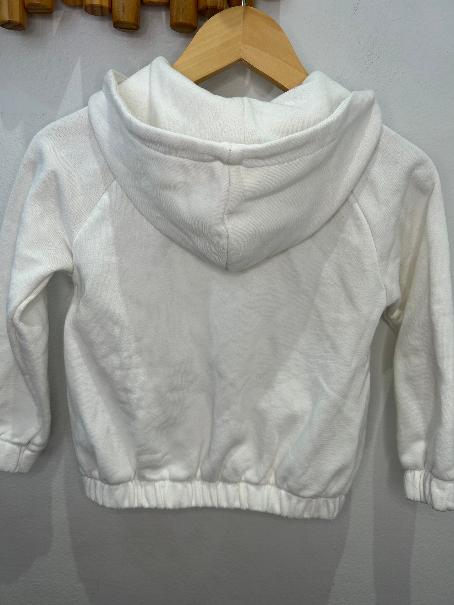 White sweatshirt 2-3y