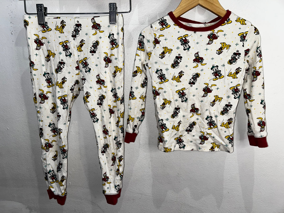 Mickey and friends Christmas pyjamas 4y