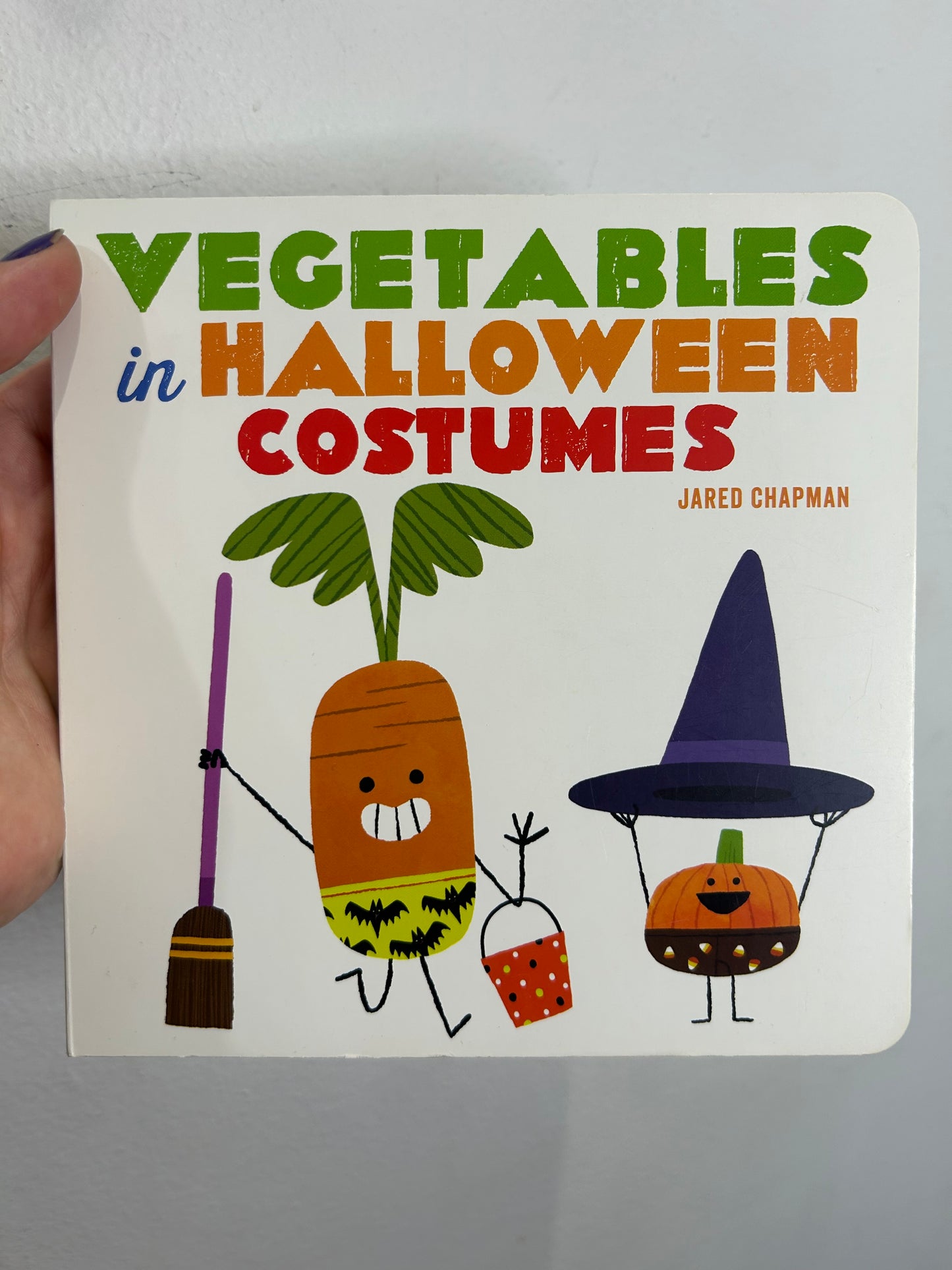 Vegetables in Halloween Costumes