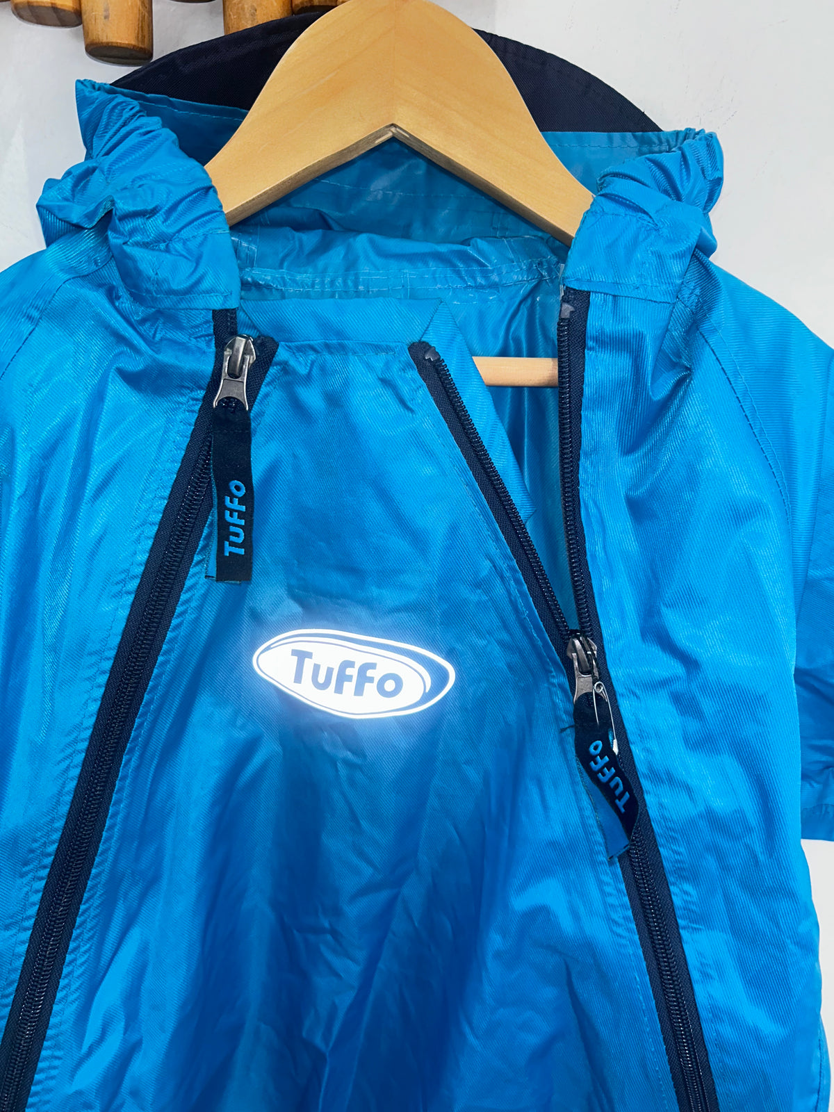 Tuffo blue rainsuit 12m