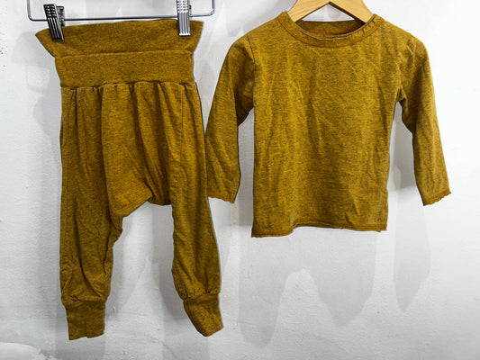 Mini Mioche mustard set 18-24m