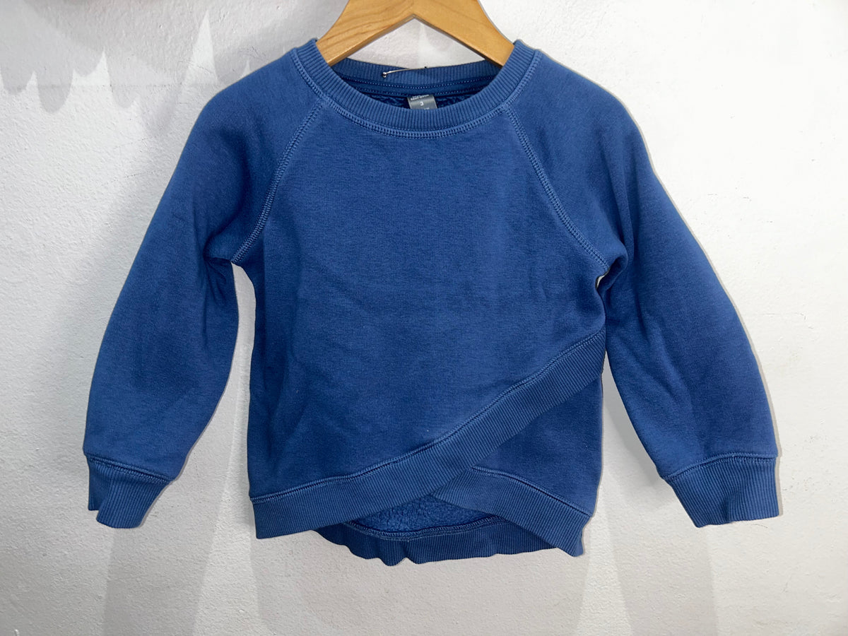 Blue "v" pullover 3y