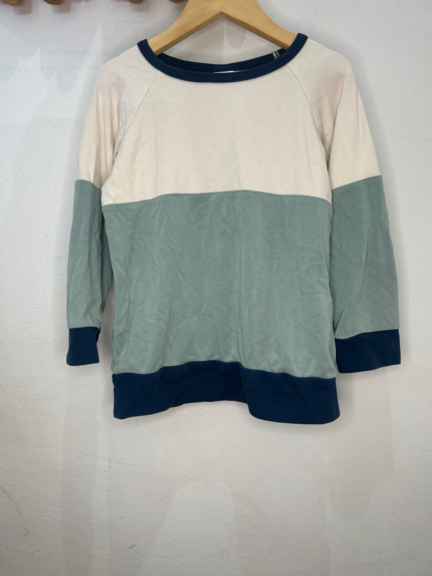 Little & Lively blue longseleve 5-6y