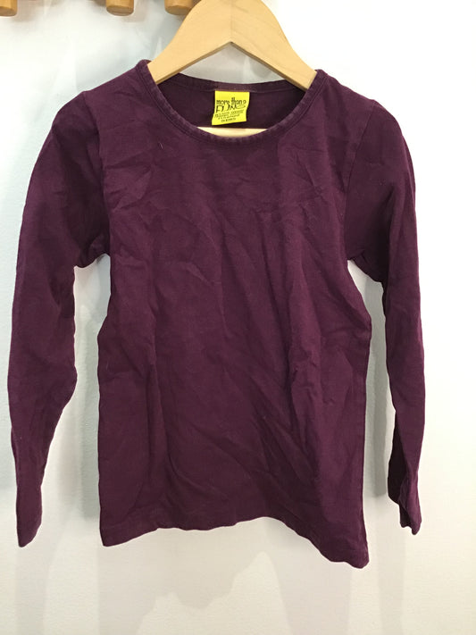 More than a Fling violet tee 6-7y (116cm)