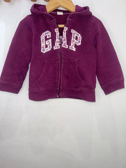 Plum GAP sweatshirt 18-24m