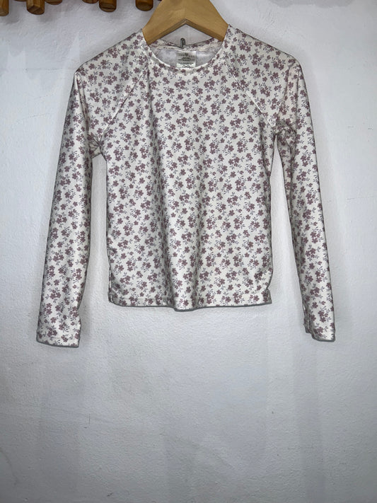 Jamie Kay floral rashguard 3y
