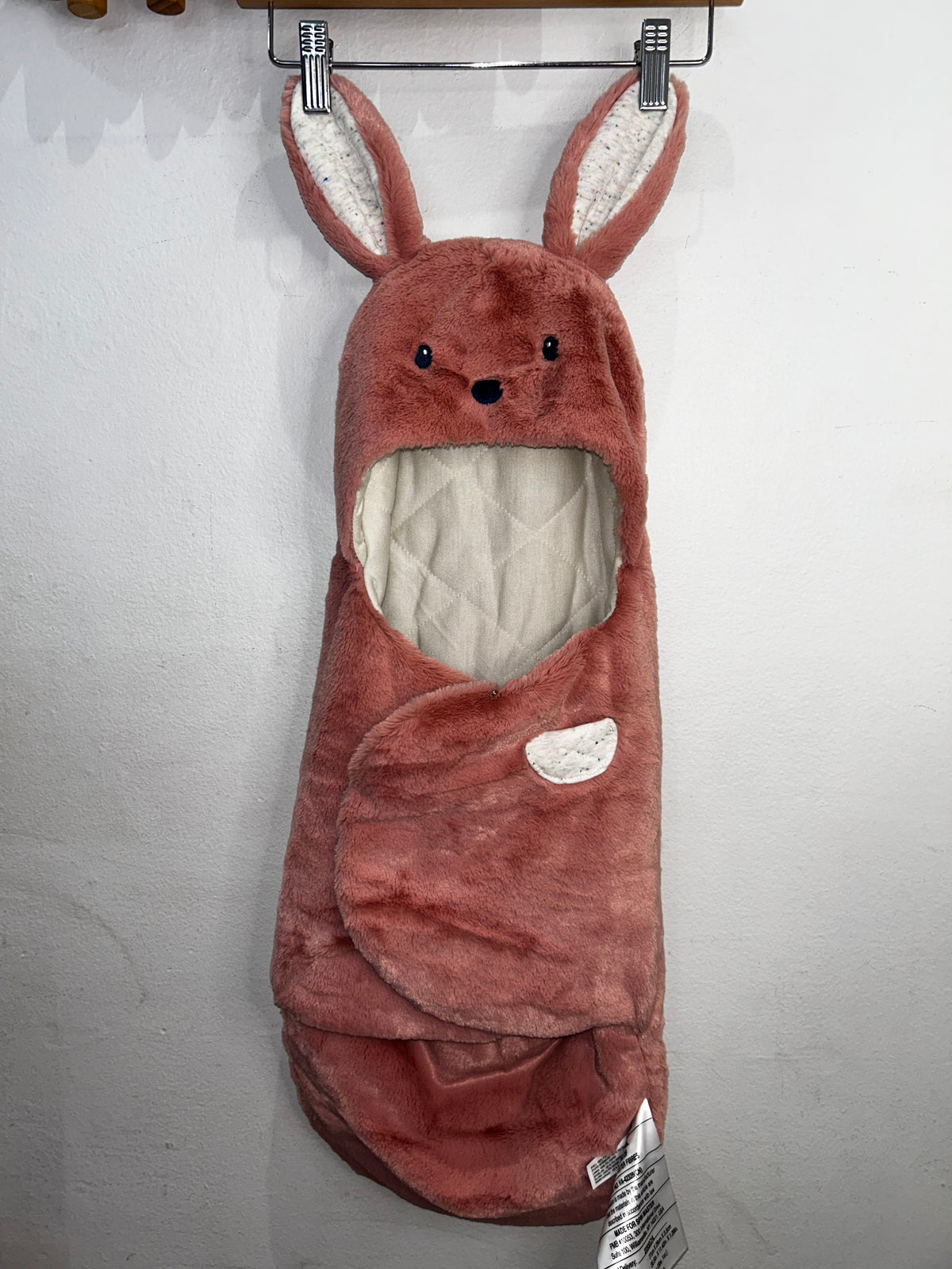 Gund bunny blanket wrap 0-12m (26 inch)