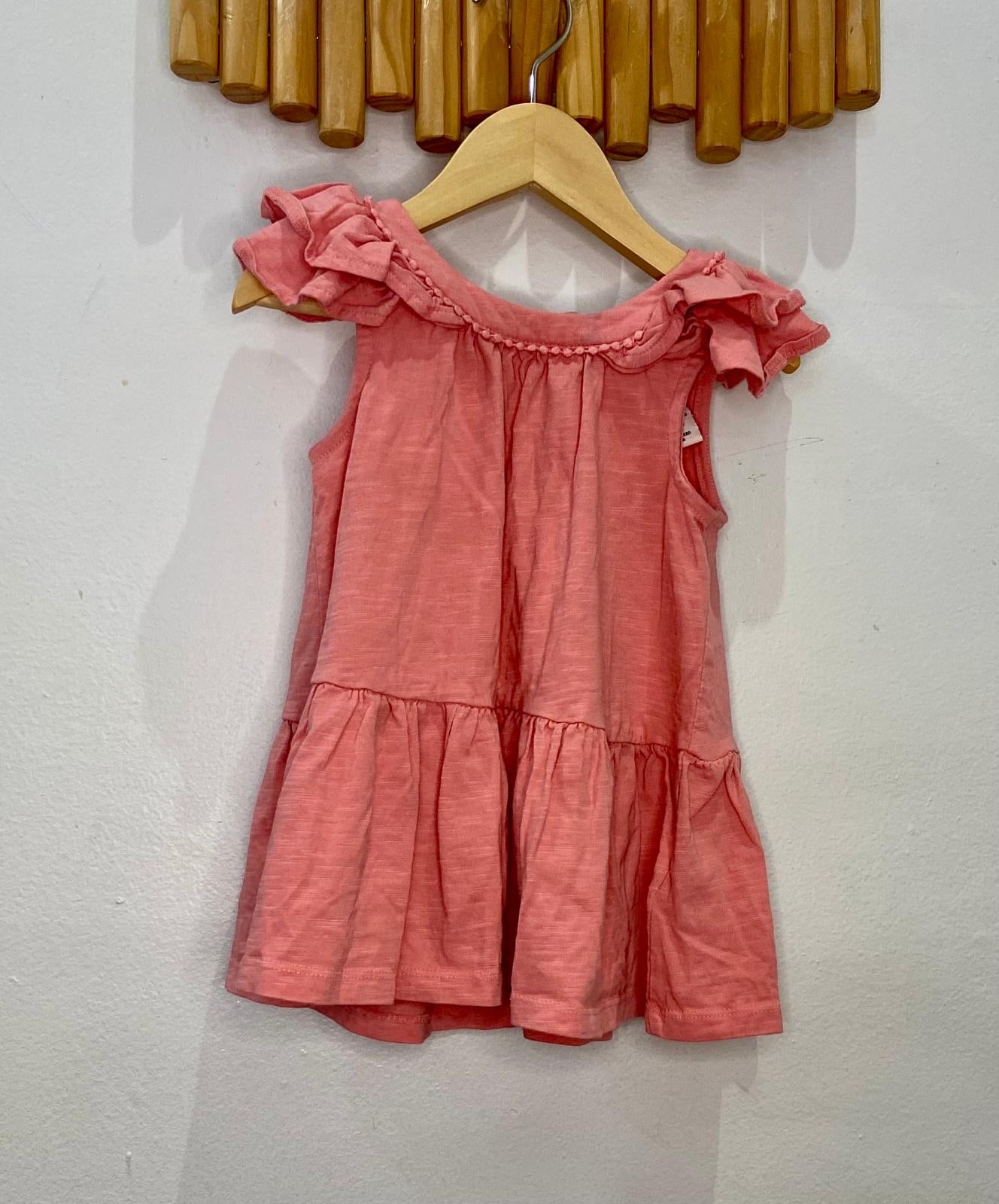 Peach summer dress 3y