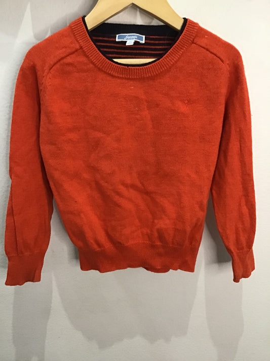 Tomato red sweater 3y