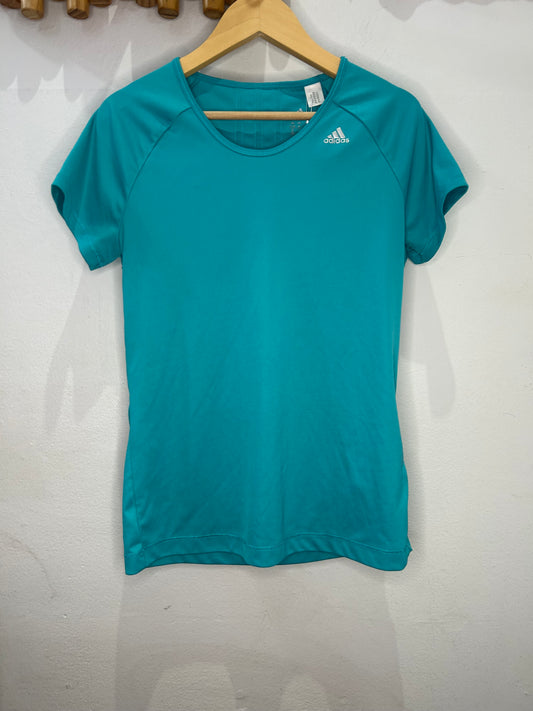 Adidas teal activewear tee 11-12y