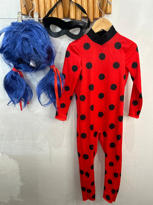 Miraculous ladybug costume  8-12y