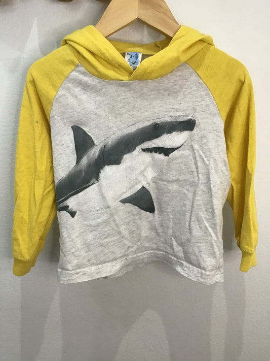 Shark hooded tee 24m