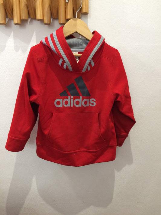 Adidas activewear red hoodie 3y