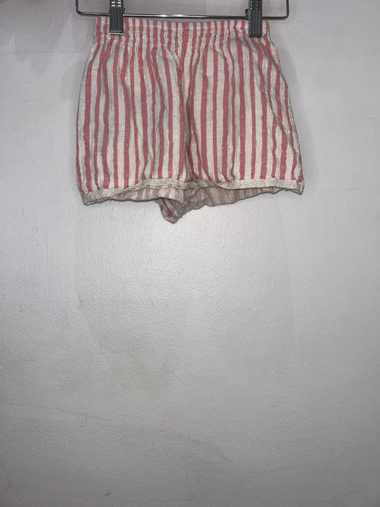 Red stripe shorts 4y