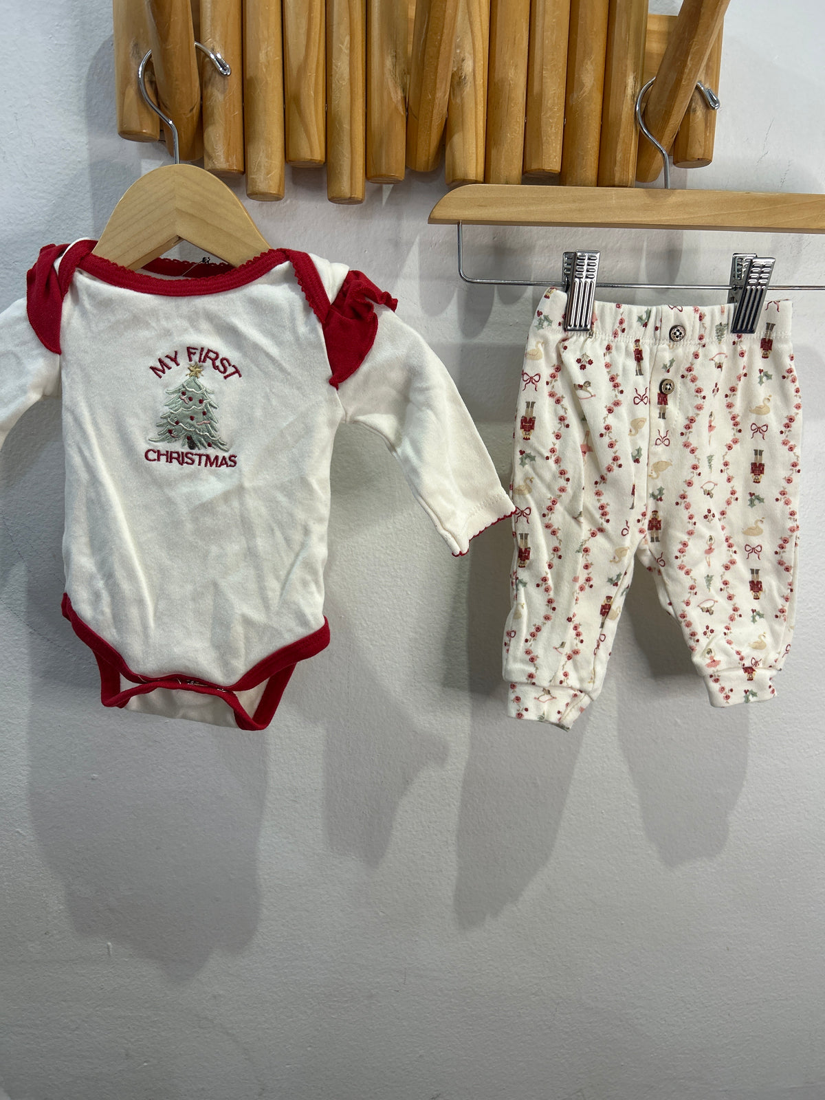 My First Christmas set- nutcracker 0-3m
