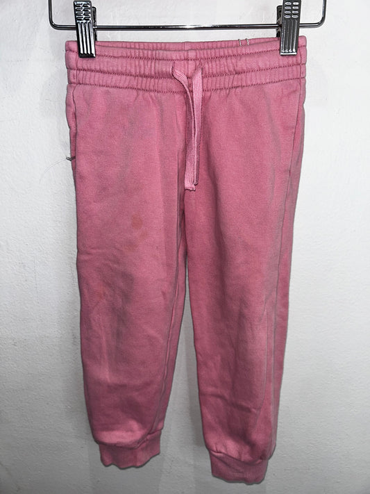 Pink joggers 2-3y