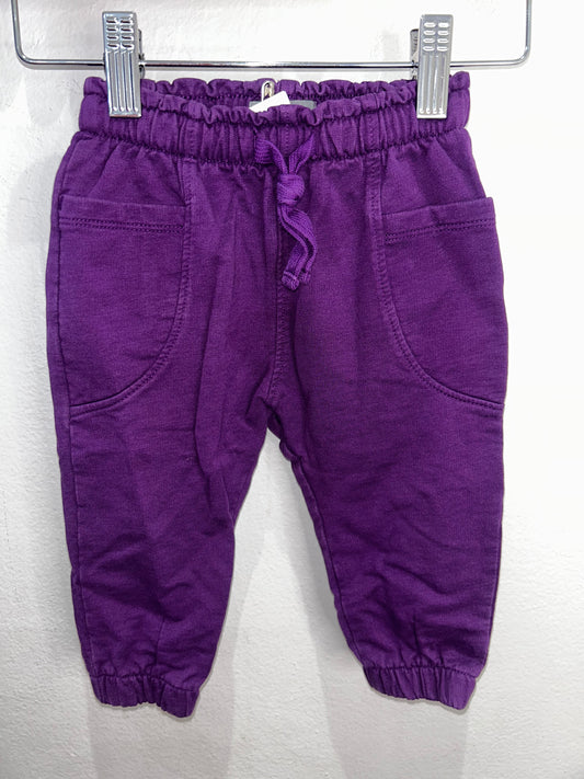 Souris Mini purple jogger 9-12m