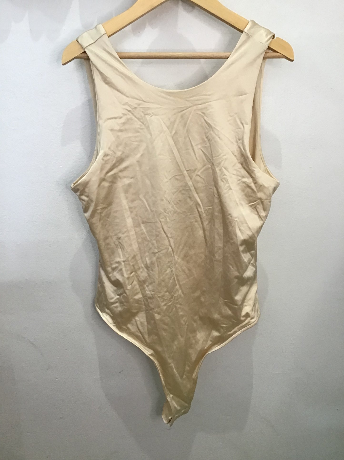 Satin bodysuit NEW- adult M