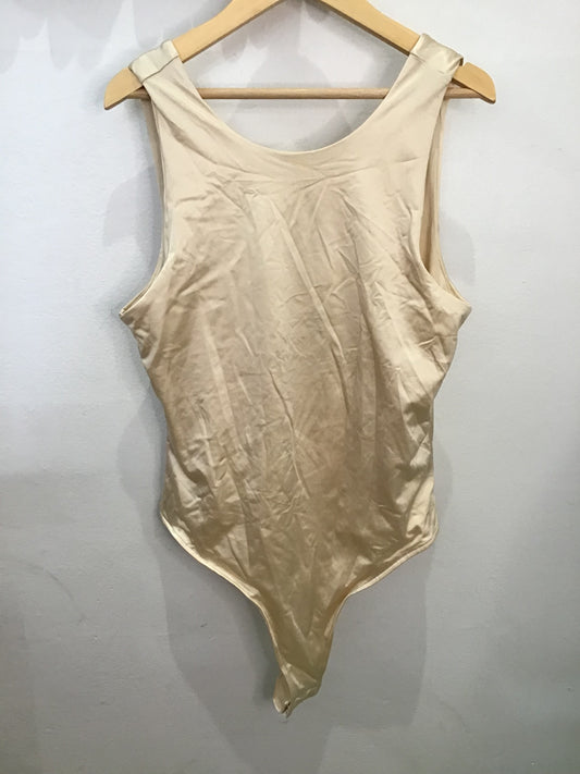 Satin bodysuit NEW- adult M