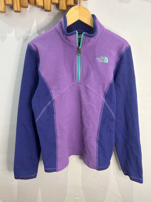 The North Face purple fleece zipup 10y