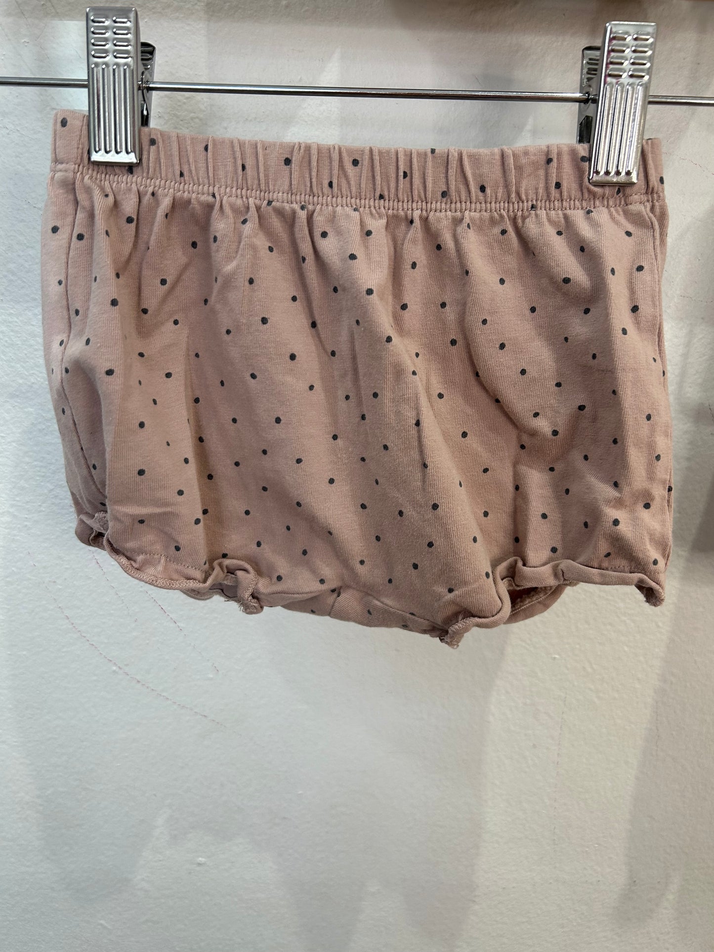 Two pack dots shorts 6-9m