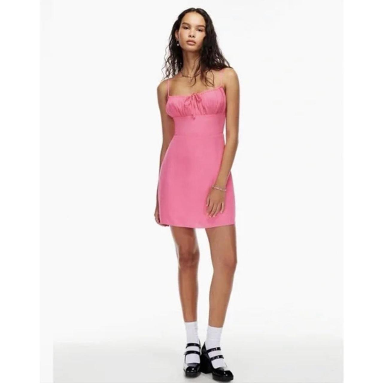 Pink mini dress M