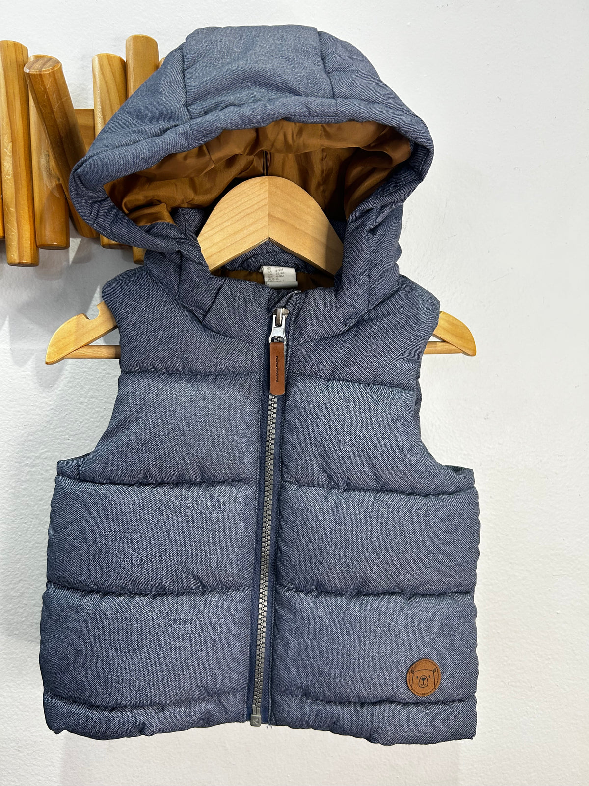 Ash puffer vest 6-9m