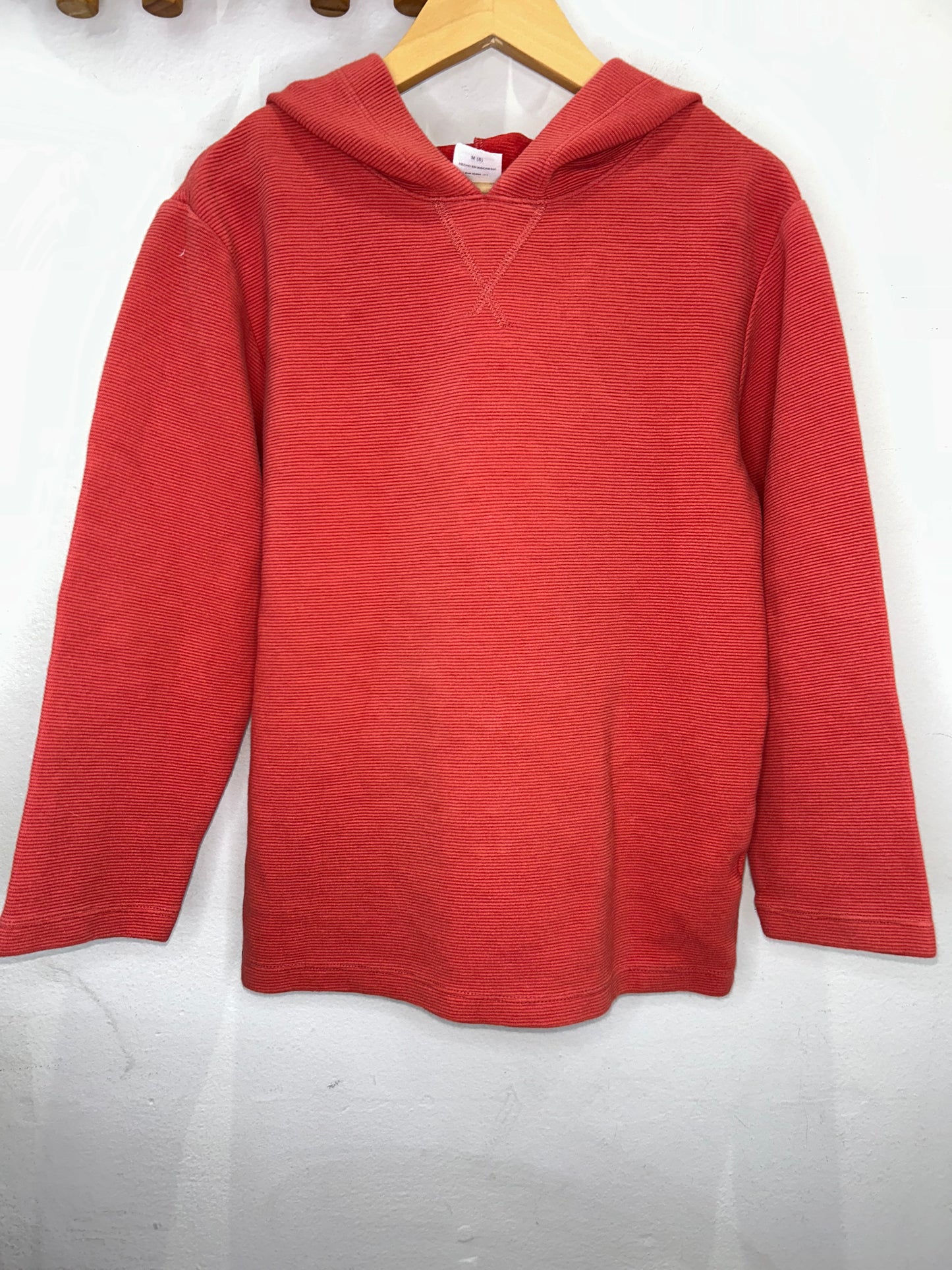 Ribbed Sweater w Hood 8y